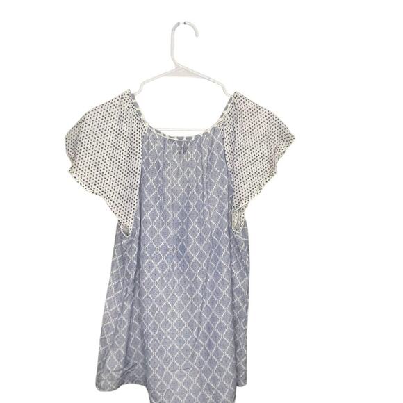 Tommy Hilfiger Women M Top Feminine Dainty Resort Coastal Preppy Lightweight - Picture 2 of 5